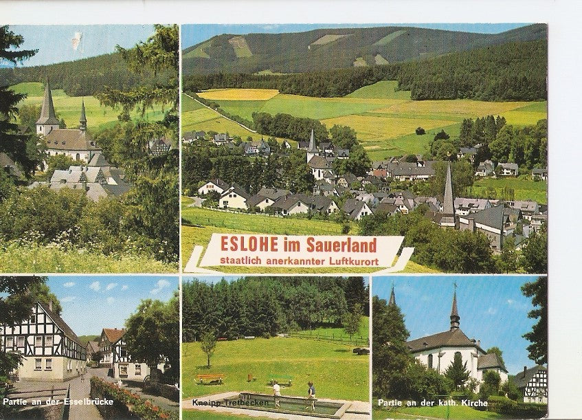 Postal 029150 : Eslohe im Sauerland, staatlich anerkannter Luftkurort