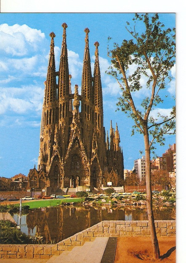 Postal 029175 : Barcelona, La Sagrada Familia