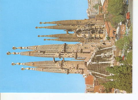 Postal 029176 : Barcelona, Sagrada Familia, Arquitecto: Gaudi
