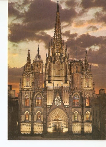 Postal 029179 : Barcelona, La Catedral