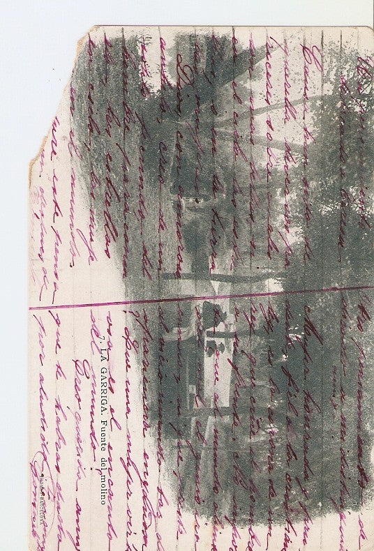 Postal 029227 : La Garriga. Fuente del molino