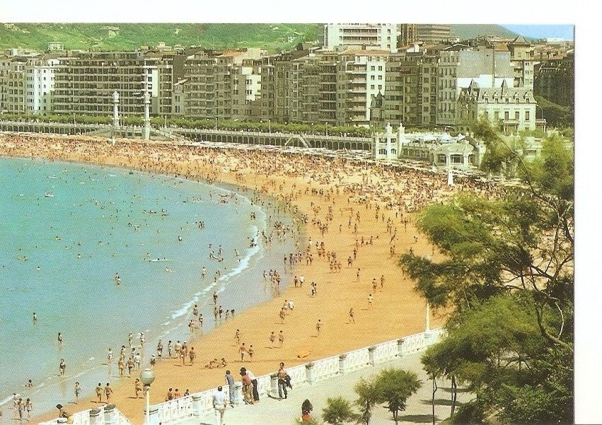 Postal 029260 : San Sebastian, Donostia. Playa de la Concha