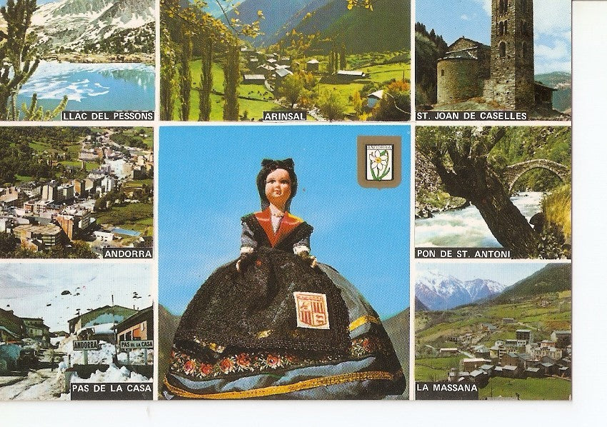 Postal 029267 : Valls dAndorra 