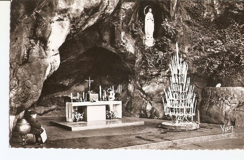 Postal 029278 : Lourdes, La Grotte Miraculeuse