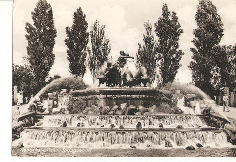 Postal 029293 : Copenhague. La Fontaine de Gefion