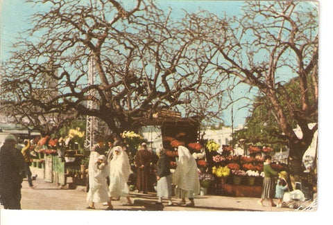 Postal 029304 : Tanger, Mercado de Flores. Zoco Grande