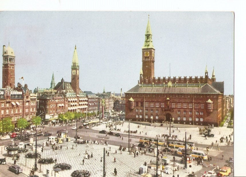 Postal 029314 : Kobenhavns Raadhus, The City Hall, Copenhagen