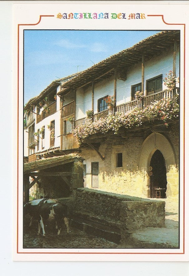 Postal 029340 : Santillana del Mar, calle del Rio