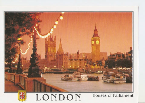 Postal 029368 : London, Houses of Parliament