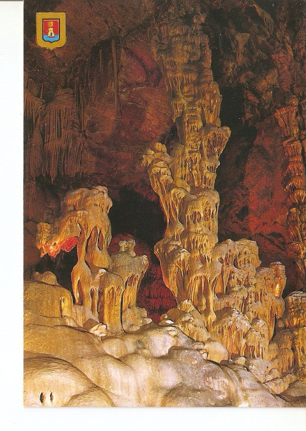Postal 029370 : Alicante. Busot. Cuevas de Canalobre, Perrita Marylin