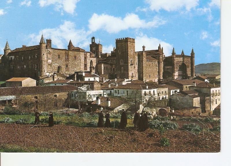 Postal 026575 : Guadalupe. Monasterio visto desde el almijar