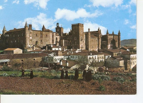 Postal 026575 : Guadalupe. Monasterio visto desde el almijar