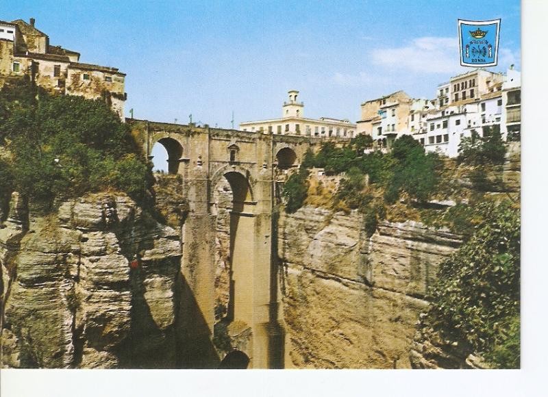 Postal 026736 : Puente Nuevo Tajo, Ronda (Serrania del Sol)