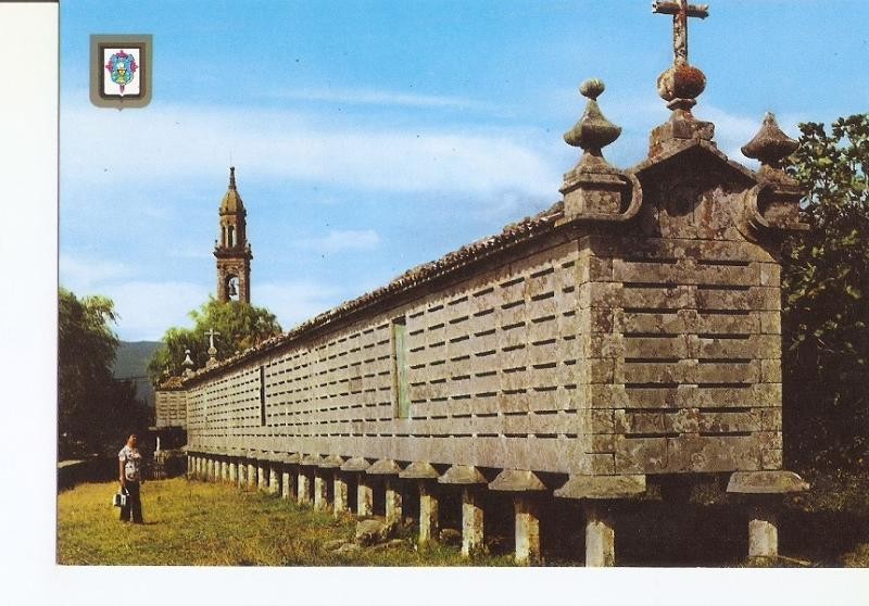 Postal 026743 : El celebre horreo de Carnota, La Coruña (Galicia)