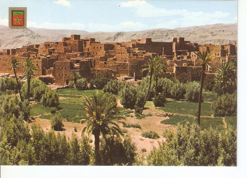 Postal 027564 : Tinerhir : Kasbah