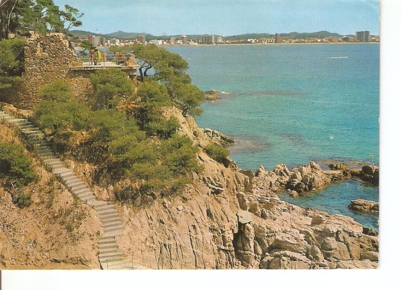 Postal 028119 : Costa Brava, Condado de San Jorge: El Treumal al fondo Palamos