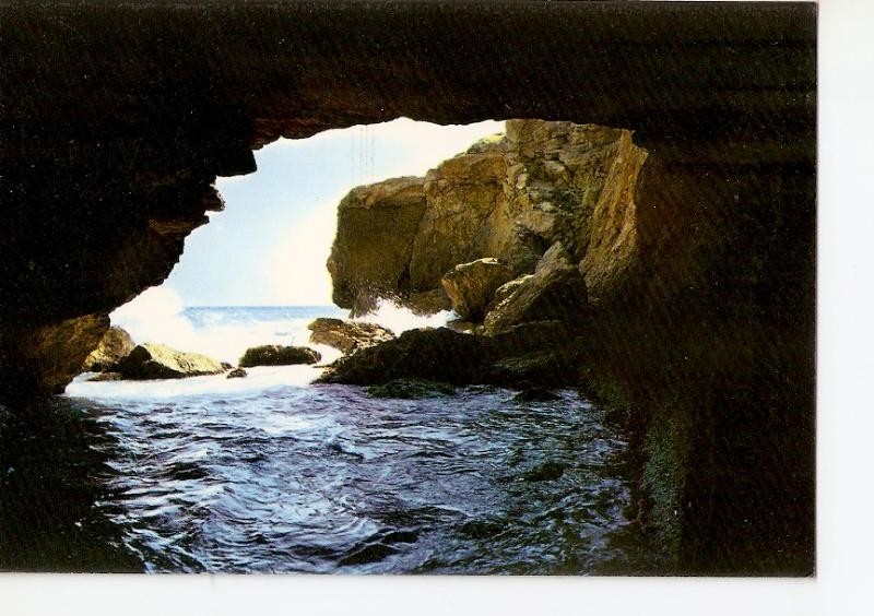Postal 028151 : Torredembarra (Costa Dorada), detalle de la Roca Foradada