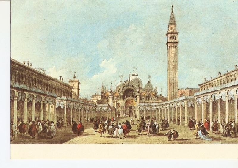 Postal 028372 : Guardi F. (1712-1793): Venezia, la festa della Sensa, Oeiras -  