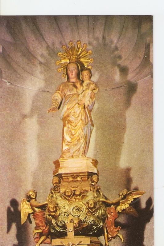 Postal 027933 : San Feliu de Pallarols (Gerona). Virgen Ntra. Sra. De la Font de la Salut
