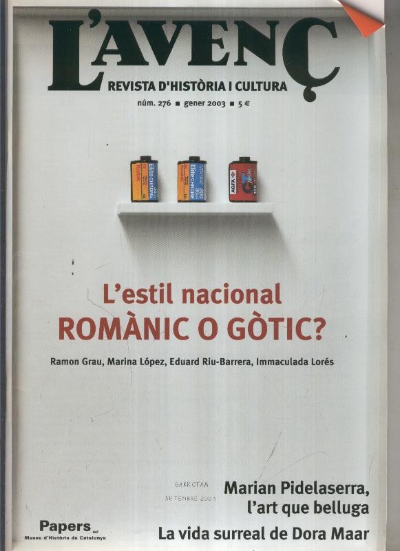 Revista L'Avenç numero 276: Els efects del Born en la biblioteca de Barcelona