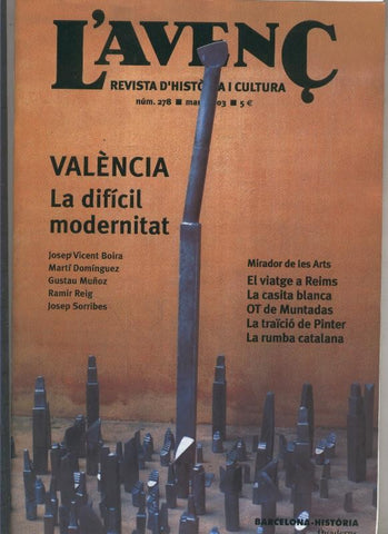L'Avenç numero 278: Azorin i el canon literari espanyol