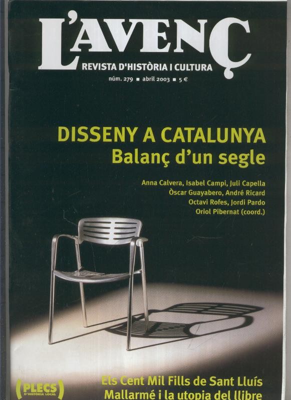 Revista L'Avenç numero 279: Plecs d'historia local numero 104