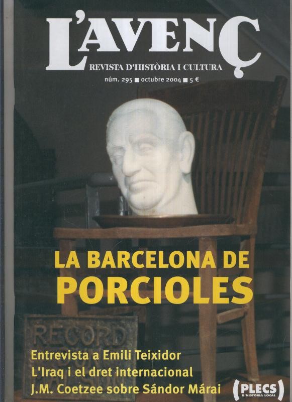 Revista L'Avenç numero 295: La Barcelona de Porcioles, plecs de historia local numero 113