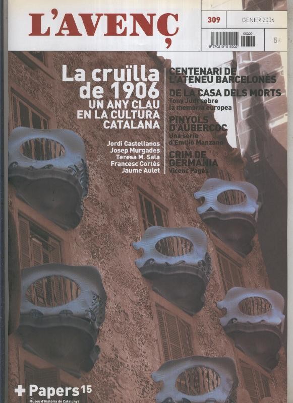 L'Avenç numero 309: Centenari de l?Ateneu Barcelones