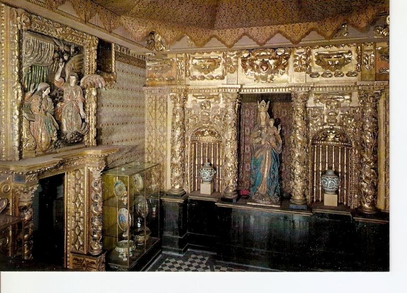 Postal 028143 : Sitges. Museos Cau Ferrat y Maricel:  Capilla del Maricel