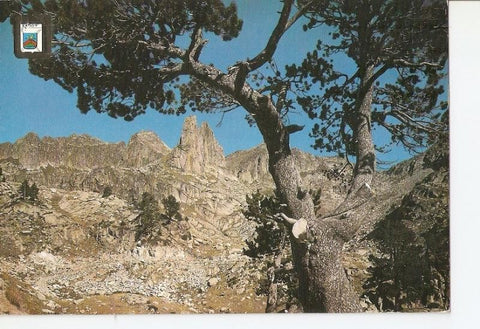 Postal 028209 : Pirineu Català (Lleida) con el Port de Ratera