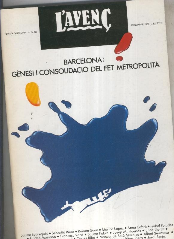 L'Avenç numero 088: Els origens medievals del territori de Barcelona