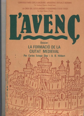 Revista L'Avenç numero 044: la formacio de la ciutat medieval