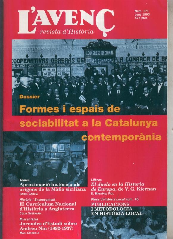 L'Avenç numero 171: Jornades d'Estudis sobre Andreu Nin