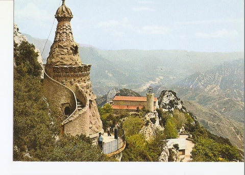 Postal 029272 : Berga, Santuari de la Mare de Deu de Queral. Primer Terme :La Cova