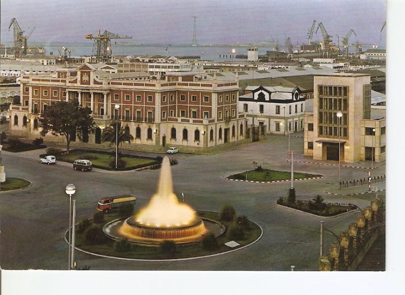 Postal 029000 : Cadiz, Aduana y Estacion FF.CC