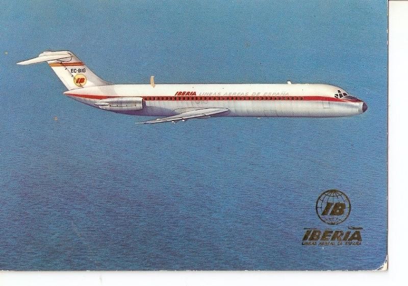 Postal 029288 : Iberia, Lineas aereas de España