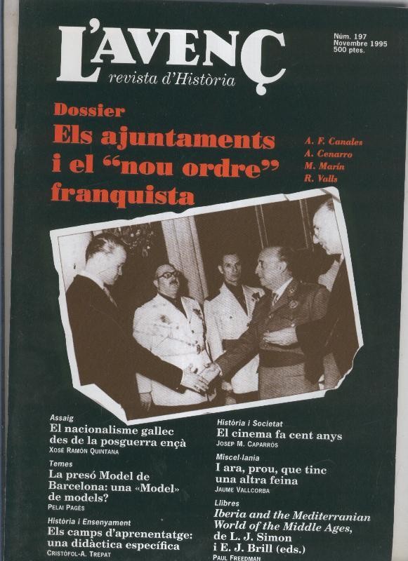 L' Avenç numero 197: La preso model de Barcelona