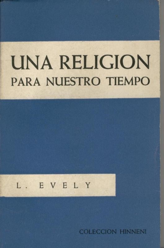 Una religion para nuestro tiempo