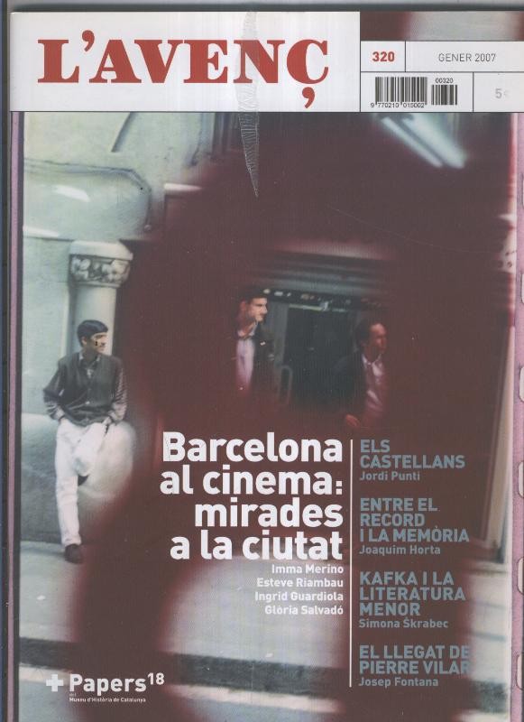 Revista L'Avenç numero 320; Barcelona al cinema