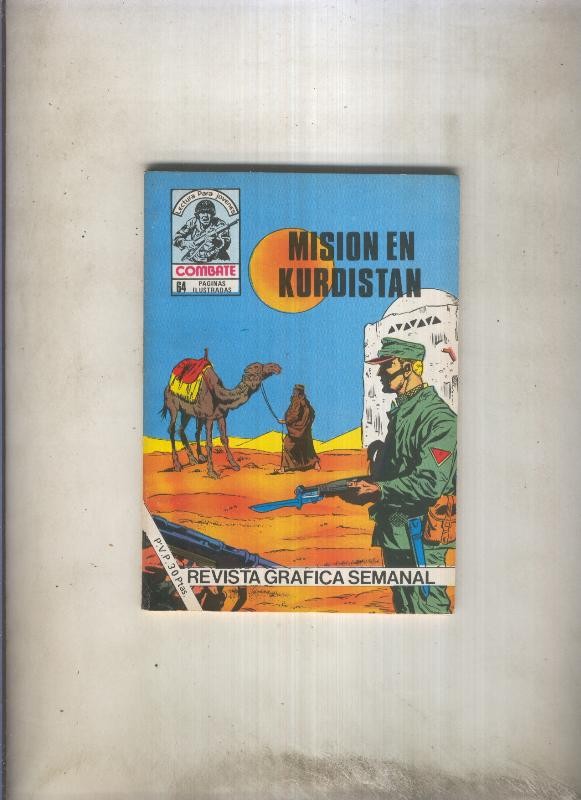 Combate, formato pequeño numero 246: Los 5 ases: Mision en Kurdistan