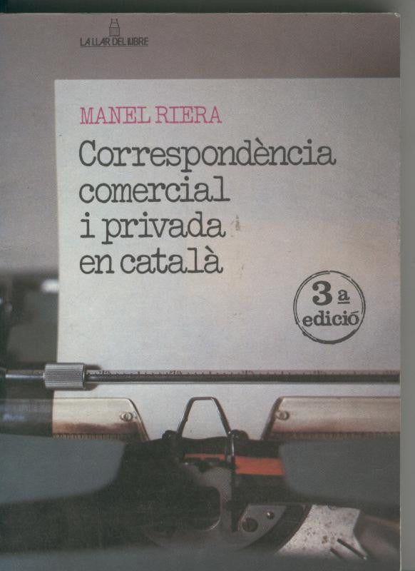 Correspondencia comercial i privada en catala