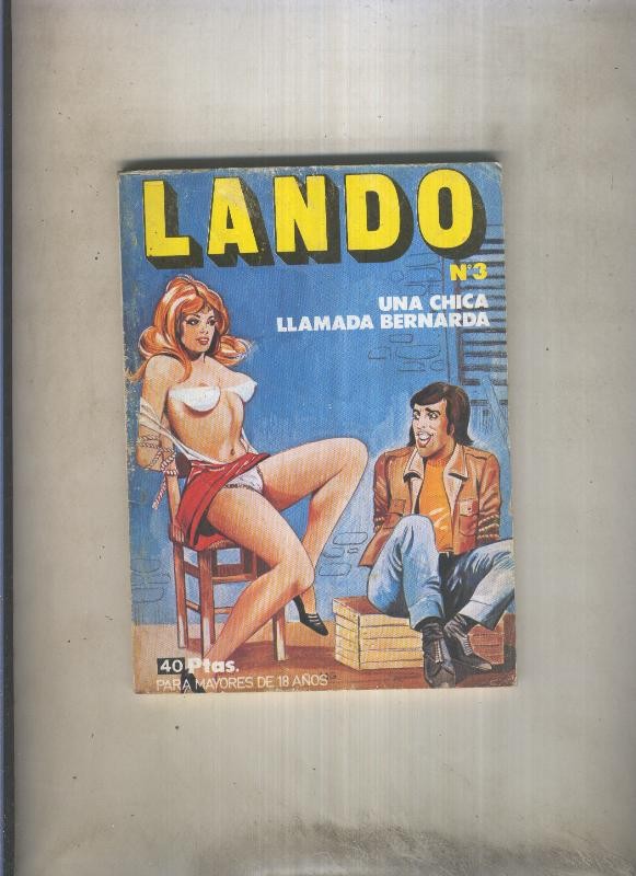 Lando numero 03: Una chica llamada Bernarda (numerado 5 en trasera)