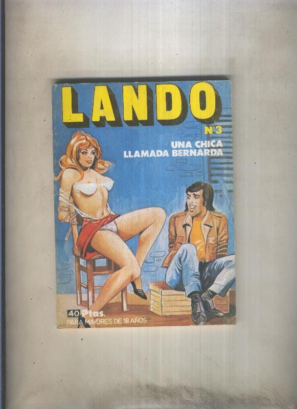 Lando numero 03: Una chica llamada Bernarda (numerado 4 en trasera)