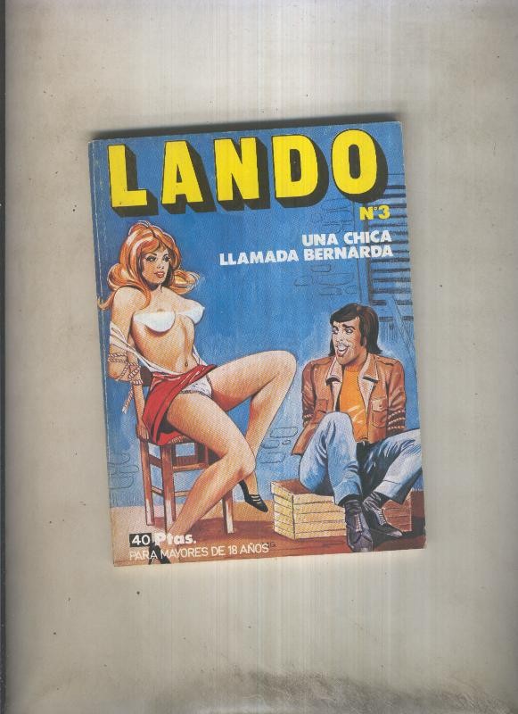 Lando numero 03: Una chica llamada Bernarda (numerado 1 en trasera)