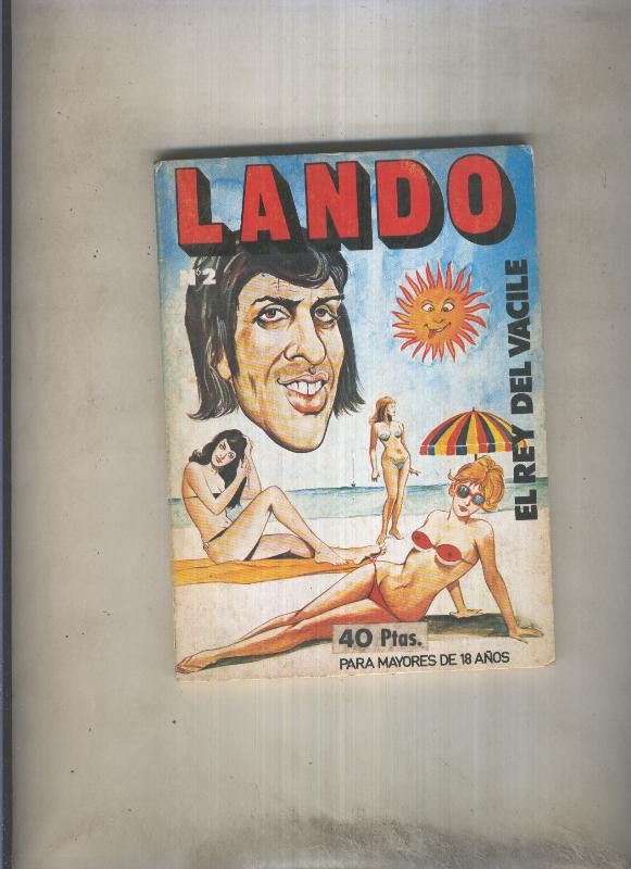Lando numero 02: El rey del vacile (numerado 1 en trasera)