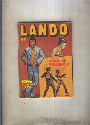 Lando numero 05: Amor es...violencia (numerado 3 en trasera)