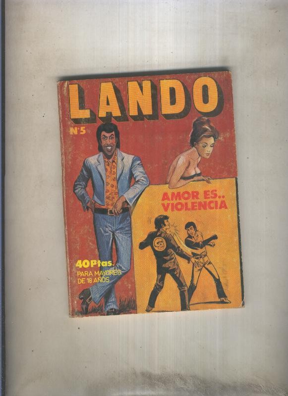 Lando numero 05: Amor es...violencia (numerado 2 en trasera)