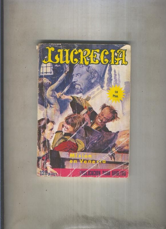 Lucrecia : Mision en Venecia (numerado 1 en trasera)