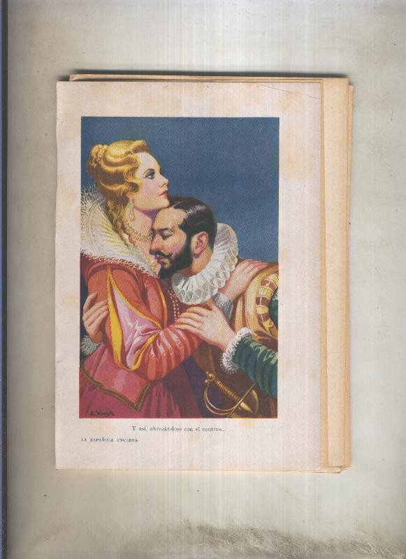 La española inglesa (51 paginas + 1 ilustracion color de E.Vicente