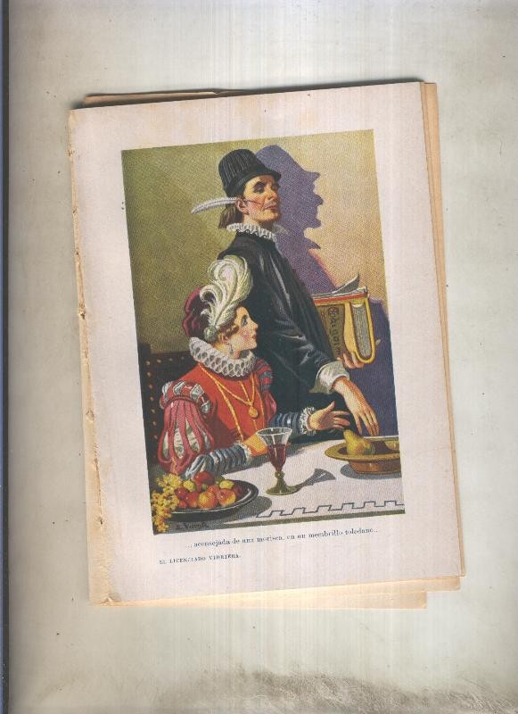El licenciado vidriera (33 paginas + 1 ilustracion color de E.Vicente